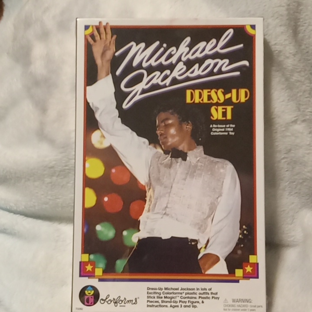Michael Jackson Colorforms Dress-Up Set